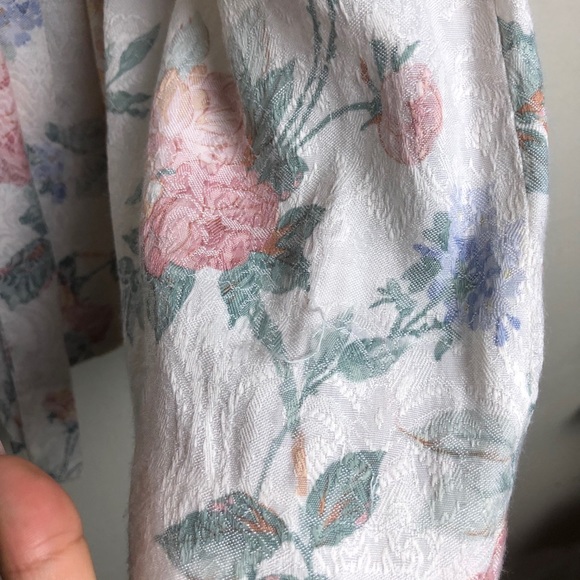 80’s Floral cottage core Jessica McClintock dress - Picture 5 of 7